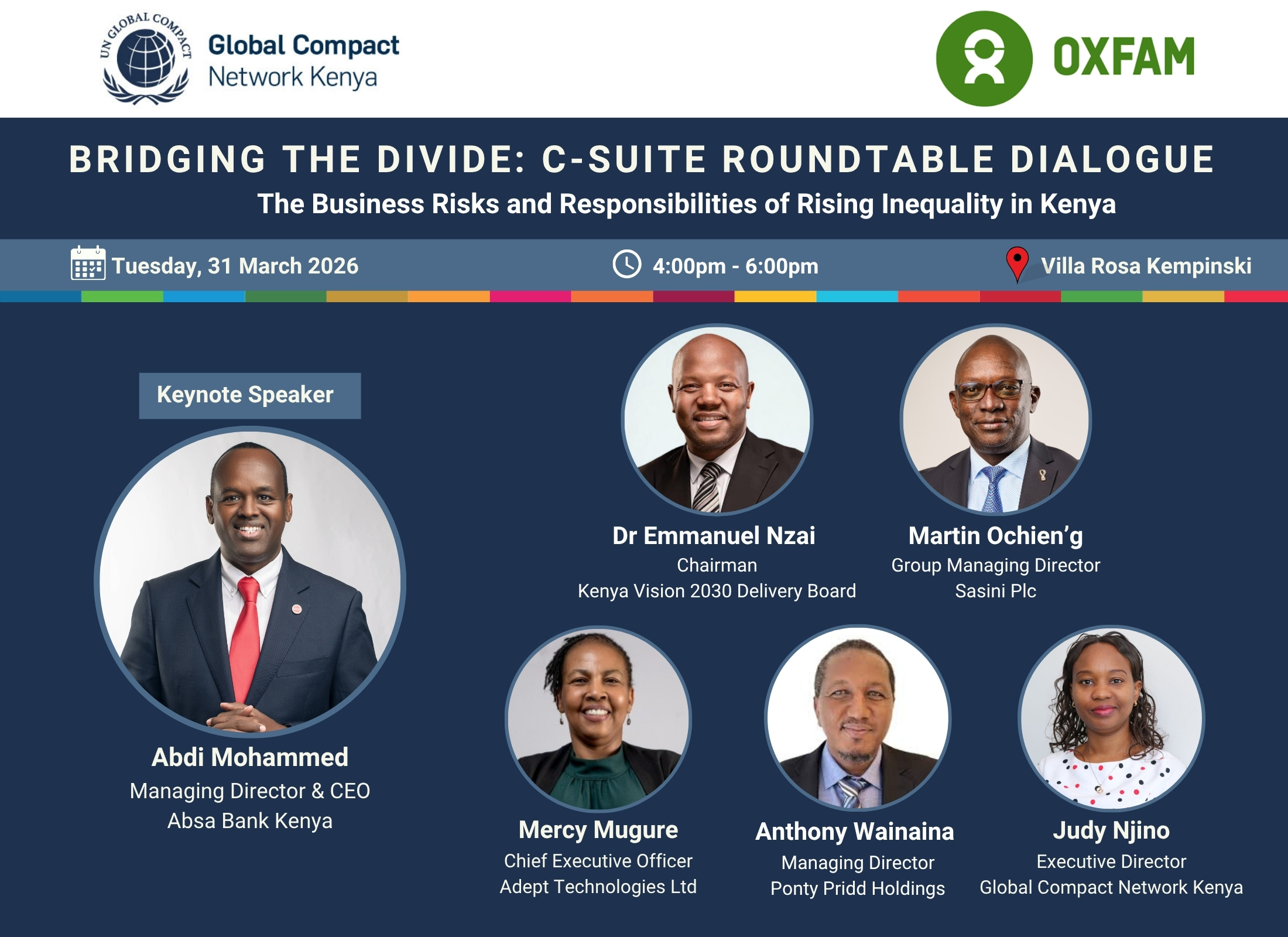 Business Leaders Dialogue on Inequality and Enterprise Resilience